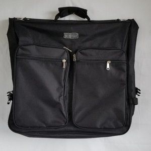 CRG PRESTIGE Black Garment Zipper Bag Opens to 38" Long